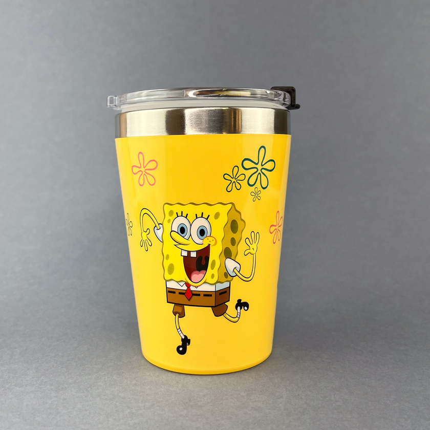 Copo Viagem Snap Bob Esponja