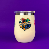 Copo Viagem Space Hogwarts - Aço Inoxidável e Plástico 300ml